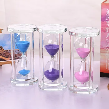 Moderné hodiny Piesku Časovač Kuchyňa Školy crystal Hour Glass Sandglass Pieskové Hodiny Čaj Merače Domáce Dekorácie Darček