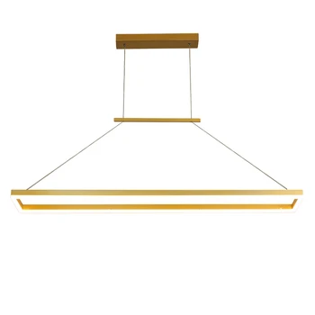 Moderné Led Luster Visí Lampa Brwon&Gold Stropný Luster Osvetlenie pre Obývacia izba Jedáleň Kuchyňa Svietidlá