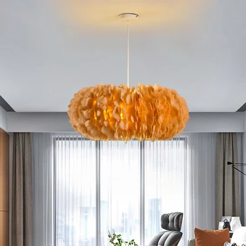 Moderné Pierko Prívesok Osvetlenie Pre Spálňa/Obývacia Izba Art Decor Prívesok Lampa Domáce Vnútorné Nordic Stručný Svietidlo