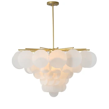 Moderné závesné stropné svetlá Nordic Strop Oblečenie, Dekorácie skla loptu Lampy, Obývacej Izby, Spálne, Jedálne