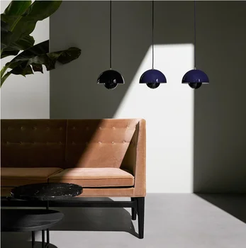 Moderný Prívesok Svetlá Nordic Kvetináč LED Visí Lampa Jedáleň, Obývacia Izba Dekor Prívesok Lampy, Interiérové LED Svietidlá