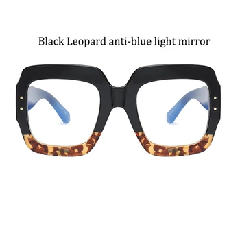 Modré svetlo okuliare ženy módnej značky námestie jasný objektív počítač okuliare, rám 2020 novej optickej jasné okuliare rámy oculos