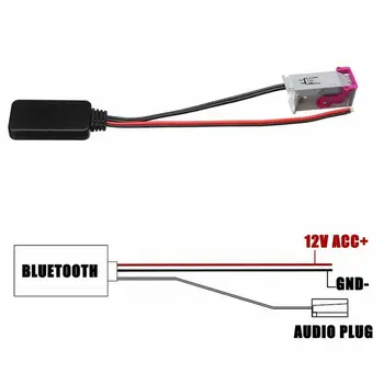 Modul Bluetooth Bezdrôtovým Audio Vstup Pre Audi RNS-E Adaptér TT A4 A8 32Pin Navigačné Rádio Stereo R8 A3 AUX N1A9