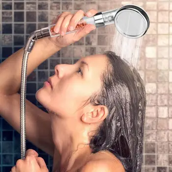 Monaki Iónové Filtrácie Sprcha Hlavy 3 Režim Vysokého Tlaku Kameň Negatívne Ióny
