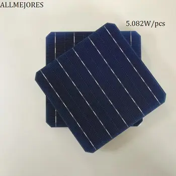 Monokryštalické solárnych článkov s Vysokou účinnosťou, 21.6% platovej triede 5.227 W diy mono solárny panel 100ks/Veľa