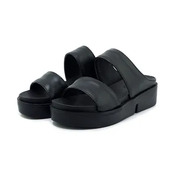 MoonMeek veľká veľkosť 34-44 nové letné sandále slingback ploché topánky platformu ženy pohodlné dámske topánky slingback ženy sandále