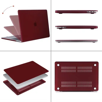 MOSISO Crystal Notebook Prípad Pre MacBook Dotyk ID A1932 2018 Kryt Pre Macbook Air 13 A1466 A1369 Pro 13 15 Dotyk Bar A2159 A1990