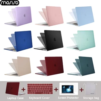 MOSISO Crystal Notebook Prípad Pre MacBook Dotyk ID A1932 2018 Kryt Pre Macbook Air 13 A1466 A1369 Pro 13 15 Dotyk Bar A2159 A1990