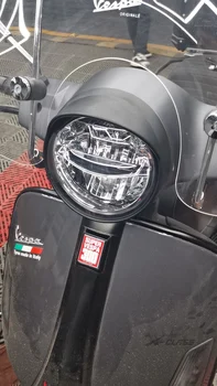 Motocykel, ABS Kryt Svetlometu Lampa Black Guard Blokovanie Okraji Predné Svetlo Ochranný Kryt pre VESPA GTS 250 300 2018 2019 2020