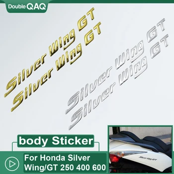 Motocykel chvost Odtlačkový telo Nálepka, 3D znak Pre Honda silver wing / GT 250 400 600