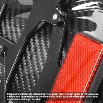 Motocykel Karbónový blatník Zadný Blatník Splash Guard s špz LED Svetlo pre 2019 2020 Honda CBR650R CB650R Príslušenstvo