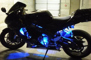 Motocykel RGB LED Pásy Atmosféru Dekoratívne Osvetlenie na Diaľkové Ovládanie Pre Ducati 748/749/848/916/996/998/999/1098/1198 Scrambler