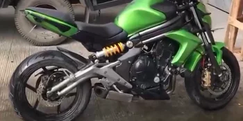 Motocykel Výfukových Zliatiny Titánu Systém Šál Predné Prepojenie Potrubia Sklzu Na Kawasaki Ninja650 ER6F ER6N Z650 2017 2018 2019