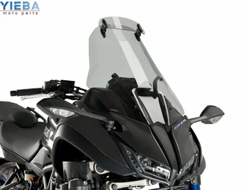 Motocyklové príslušenstvo Stúpa vysoko Nastaviteľné Čelné sklo čelné Sklo Rozšíriť Vzduchu Deflektor moto diely Na yamaha NIKEN 2018-2019