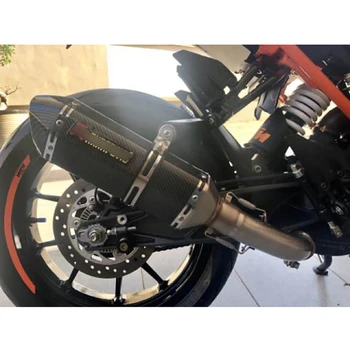 Motokros Motocykel Výfukových Šál Tipy 310 mm/370 mm/470mm/570mm Nehrdzavejúcej Ocele Motorke Šál Chvost Rúry Proklouznout O Úprave