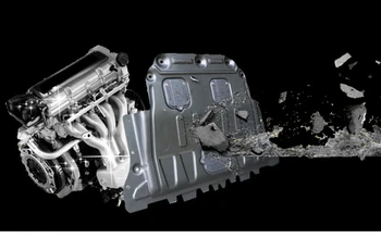 Motor kryt Pre MAZDA 6 2006-2016 2.0 L Plastové motora, kryt Motora, protišmykové platne blatník legovanej ocele auto modifikácia