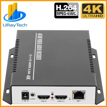 MPEG4 H. 264 4K HDMI IP Streaming Videa Encoder IPTV Encoder H264 RTMP Live Stream Encoder HDMI RTSP Multicast UDP HLS ONVIF