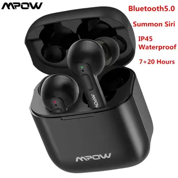 MPOW X3 Bezdrôtová 5.0 TWS Vodotesné Slúchadlá S Mikrofónom Plnenie Prípade, Šport Hifi Stereo Slúchadiel do uší Potlačením Hluku
