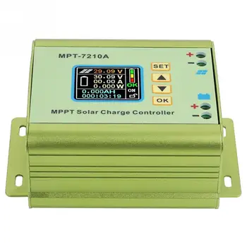 MPPT Solárny Regulátor Nabíjania LCD Displej, Lithium Batéria, 24V 36V 48V 60V 72V Boost 0-10A Solárny Panel, Nabíjačky Regulátor MPT-7210A