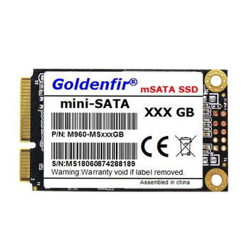 Msata 32 GB, 64 GB 16 GB 8 GB minisata Goldenfir128GB 256 GB ssd msata interné ssd pevný disk SSD 32GB pre Notebook