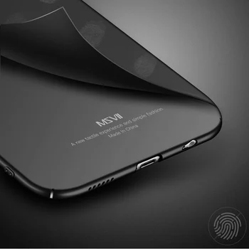 MSVII Kryt Pre iPhone 6 6S Prípade Luxusné Matné Coque Pre iPhone 6 S Plus Prípade Krúžok Držiak Kryt Pre Apple iPhone 6S Plus Prípadoch