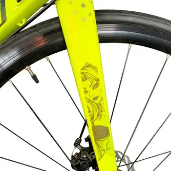 MTB Enlee 3D Horský Bicykel Rám na Ochranu Nálepky Nosenie-Odolný Proti Šmyku Nepremokavé Chránič Požičovňa Paster Stráže Kryt