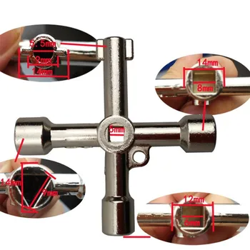 Multi-funkčné wrenchs ručné náradie universal hex trojuholník skrutkovač, maticový kľúč kľúč sada 1/4 herramientas de mano multitool kľúča