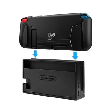 Multi TPU Shell Mäkké Ochranné puzdro Stráže Kryt Pre Nintendo Prepínač Držiteľa karty Ergonomická Rukoväť Príslušenstvo