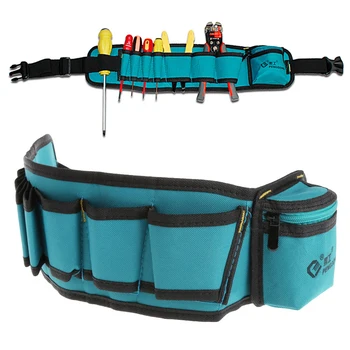 Multi-vrecká Tool Bag Pás Vrecká Elektrikár Tool Bag Organizátor Účtovná Puzdro Nástroje Taška Pás Pás Vrecko Prípade
