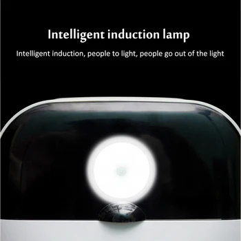 Multifunkčné Inteligentné Wc Svetlo Smart Senzor Pohybu, Nočné Svetlo S Wc Papier Polica Box Tkaniva Mobilný Telefón Majiteľa