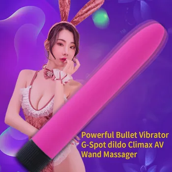Multispeed Dildo Vibrátor Pre ženy 7 Palcový Veľký Penis G-spot Bullet vibrador Vaginálne masáž, Masturbácia, Dildo intímne sexuálne hračky