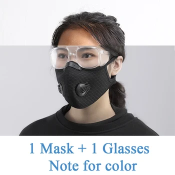 Muž, Žena Dych Filter Tvár, Ústa Udržať V Teple Maska Aktivuje-Carbon-Filter Outdoorové Športy Pracovných Vietor-Dôkaz Maska