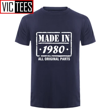 Muži 32rd Narodeniny Tričko Vyrobené V roku 1980 Mens Funny T SHIRT pánske oblečenie