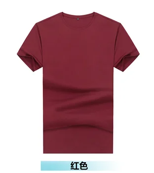 Muži letné bavlnené tričko krátky rukáv plus veľkosť 5XL 8XL 10XL 12XL nadrozmerná tees tshirts 58 60 62 64 68 70 170KG 150KG topy červená
