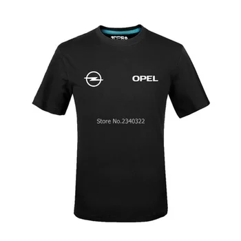 Muži po-predajný servis oblečenie Opel-krátke rukávy T-shirt auto klub letné módne tričko