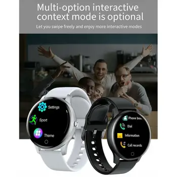 Muži Ženy Smart Sledovať tepovú frekvenciu Krokov, Kalórie Počítať Športová Činnosť Fitness Tracker Náramkové hodinky pre iPhone Android Telefóny