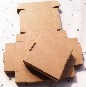 Mydlo, papierové darčekové pacakging box , hnedá kraft papier darčekovej krabičke ,svadobné koláčiky plavidlá papierovej krabici