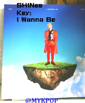 [MYKPOP]~ÚRADNÝ~ SHINee Kľúč: Chcem Byť Album Kihno Verziu, KPOP Fanúšikov Zber SA19061904