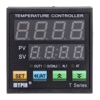 MYPIN TA4-VSR Digitálne PID Regulátor Teploty 0-10V Analógový Výstup 2 Alarmy Relé Teplomer Vykurovanie Chladenie Ovládanie