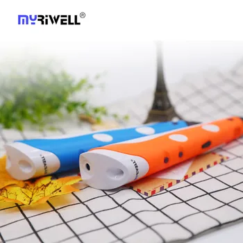 Myriwell 3D pero rp 100a s 20colors 100m priemer 1.75 mm vlákna Detí tvorivé 3D maľba nástroje najlepšie k narodeninám