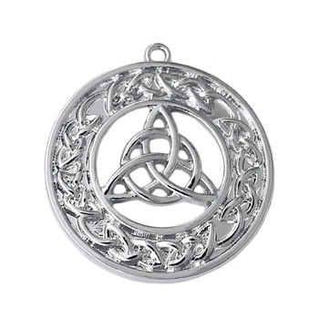 Mytológiu Kovové Infinity Symbol Šarmu Írsky Kruhové Uzol Celtics Náboženské Ornament Prívesok Amulet