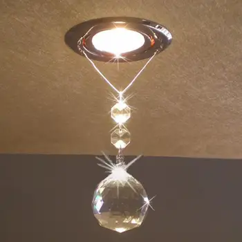 Móda high-power, Krištáľové Lustre, LED Svetla led lesk svetlo led K9 Krištáľový Luster osvetlenie v Spálni, Osvetlenie Crystal