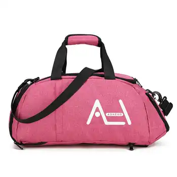 Móda Muži Ženy Travel Bag Anti-Theft Notebook Batoh Telocvični Tašky Šport Fitness Bag Tote Telocvični Tašky s Obuv Skladovanie Vonkajší Nové