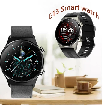 Móda Nehrdzavejúcej E13 Mužov Športové reloj inteligente GPS, Krokomer, Podpora Kolo Obrazovke Bluetooth Náramkové hodinky pre Ženy IOS Android