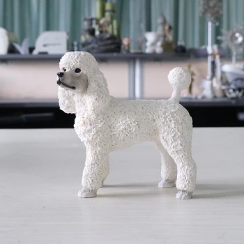 Móda Psa Modelu Simulácie Zvieracích Zber Dekorácie Remesiel Figúrky Miniatúry Nástenné Maľby Príslušenstvo Nábytku Psie Modely