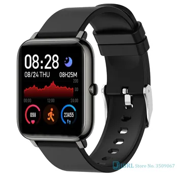 Móda Smart Hodinky Ženy Muži Šport Metal Heart Rate Monitor Spánku Nepremokavé IOS Android Globálna Verzia Smart hodiny Hodiny