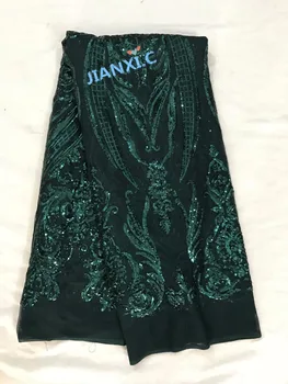 Módne JIANXI.C-11822 francúzskej čipky textílie na spoločenské šaty na predaj Vyšívaný tyl oka textílie