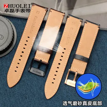 Módne kožené hodinky s mužským vhodné pre FS4735 FS4812 ME3052 3054 22 mm watchband nakupovanie zadarmo