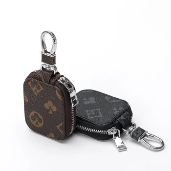 Módne, luxusné značky dizajn Mini kreditnej karty držiteľ krátke Peňaženky Vytlačené na Zips Mince Kabelku mini Kľúč, Taška Mince Taška Dekoratívne Taška