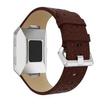 Módne Originálne Kožené Watchband Hodinky Remienok Nahradenie Náramok Pre Fitbit Iónové Smart Športové Hodinky Band Náramok Príslušenstvo